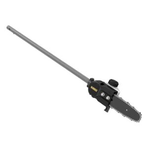 8-Inch Bar-and-Chain Pole Saw Attachment for Safe and Precise Cutting