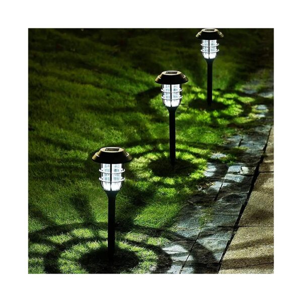 8-Pack Solar Path Lights for Outdoor Use - Bright and Waterproof for Everyday Use