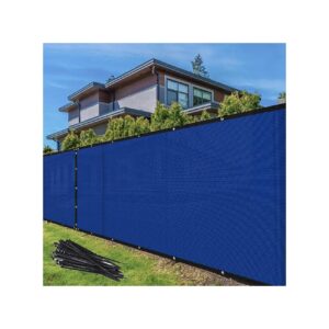 8x50 Polyethylene Garden Fence Screen for Patio and Backyard Privacy