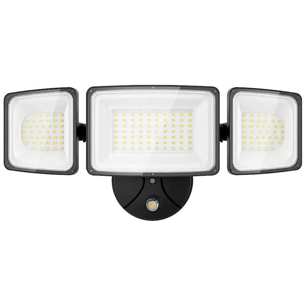 9000lm High Output LED Flood Lights with IP65 Waterproof Design for Garage, Patio, Yard