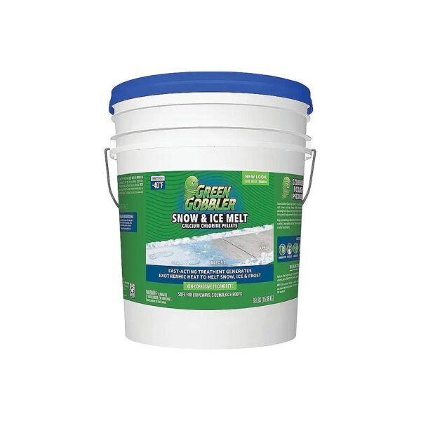 93% Pure Calcium Chloride Snow and Ice Melt Pellets for Extreme Temperatures