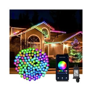 99ft Waterproof LED Christmas Lights with IP65 and RGB Color Changing 300 Leds