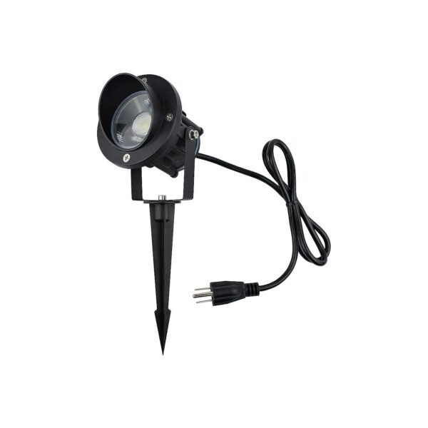 9W 120V AC Daylight Outdoor Landscape Spotlights with Stake for Energy Efficiency