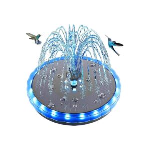 A Beautiful Solar Powered Fountain for Small Ponds, Pools, and Bird Baths