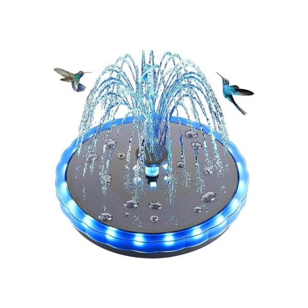 A Beautiful Solar Powered Fountain for Small Ponds, Pools, and Bird Baths