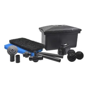 A Comprehensive Pond Filter Kit with Energy Efficient Pump for Quiet Operation