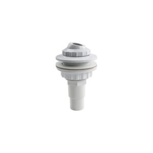 Above Ground Pool Return Jet Fitting with Gasket and Adapter for Easy Installation