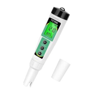 Accuracy EC Salt Meter for Saltwater Pool and Drinking Water Testing with Backlit Display