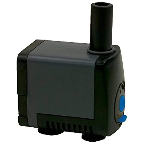 Adjustable Flow Fountain Pump for Water Features 140 Gallon Per Hour Capacity