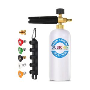 Adjustable Foam Cannon with Quick Release Nozzle for Pressure Wash Cleaning