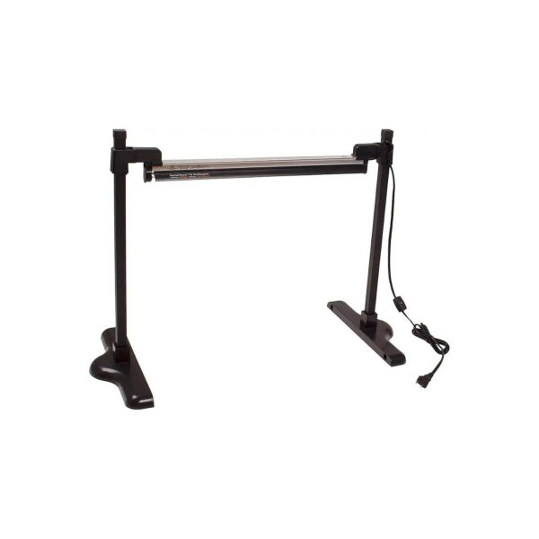 Adjustable Heavy-Duty Lighting Stand with Powder-Coated Aluminum Tray for T5 Light Strips