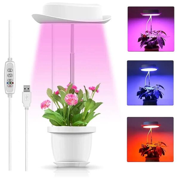 Adjustable Height LED Plant Light for Maximum Flexibility and Plant Growth