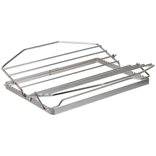 Adjustable Height Roasting Rack for Perfect Browning and Cooking Results