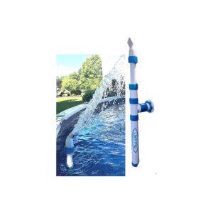 Adjustable Height Swimming Pool Fountain and Cleaner with 5 Inch Return Fitting