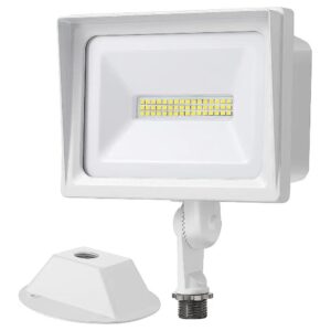 Adjustable LED Flood Light with Easy Installation Options for Outdoor or Indoor Use