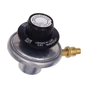 Adjustable Propane Gas Regulator with Nozzle 7mm for One Pound Tank