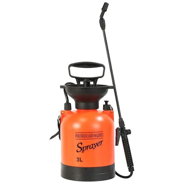 Adjustable Shoulder Strap Portable Lawn Sprayer with 8 Gallon Capacity & Pump Pressure