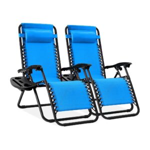 Adjustable Steel Mesh Recliners with Zero Gravity Position and Convenien