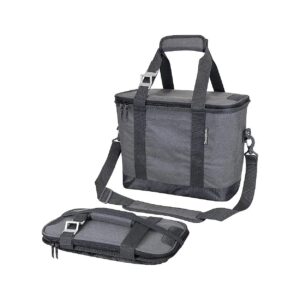 Adjustable Strap and Bottle Opener Equipped Collapsible Cooler Bag for Travel