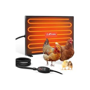 Adjustable Wattage Radiant Heat Coop Heaters for Pet Temperature Control