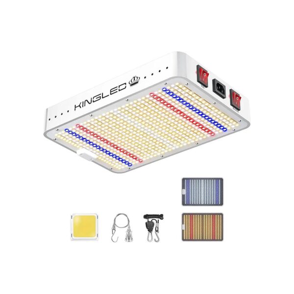 Advanced 1000w LED Grow Light for Greenhouse Growing with Veg and Bloom Modes