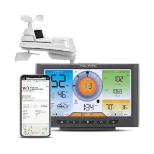 Advanced 5-in-1 Wireless Weather Station with Remote Access and 250K+ Station Network