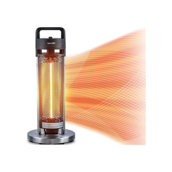 Advanced 900W Infrared Patio Heater for Indoor/Outdoor Use with Remote Control