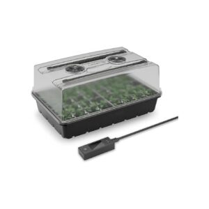 Advanced Seed Starting and Cloning Kit with LED Grow Light and Height Extension Panels