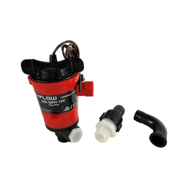 Aerator Livewell Pump with 500 GPH High Output for Marine Aquarium Systems