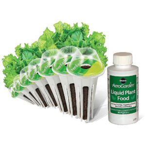 AeroGarden Ready Salad Greens Seeds Kit, 7 Pods, for Fresh Homegrown Lettuce