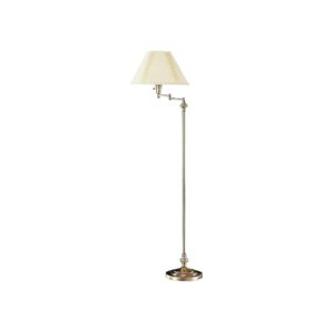 Affordable Antique Bronze Swing Arm Floor Lamp with Adjustable Light Direction