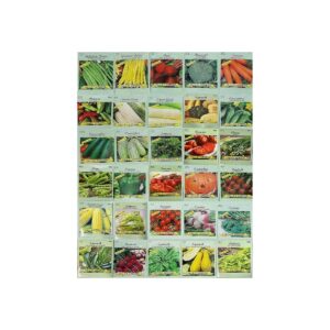 All 30 Varieties Non GMO Heirloom Vegetable Seeds for Growing Fresh Produce