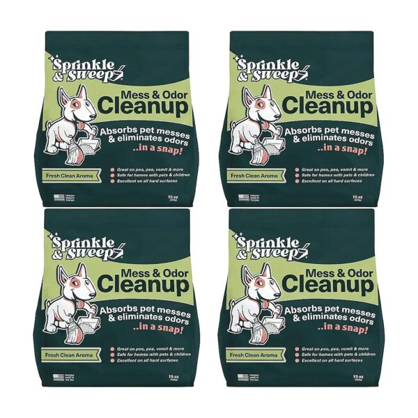 All Surface Pet Mess Cleaner for Urine, Poop, Vomit, Diarrhea, and Potty Training