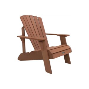 All-Weather Faux Wood Adirondack Chair with Stain Resistant and Adjustable