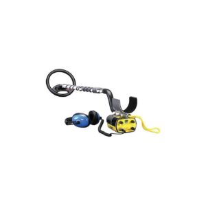 Aluminum Metal Detector with Underwater Headphones for Distinct Audio Tones