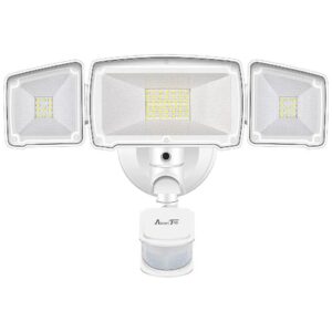 AmeriTop-Style Motion Sensor Outdoor Flood Light with Dusk to Dawn Sensor Mode