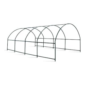 Army Green Garden Support Arch Frame for Climbing Plants Roses Vines 20x10x7