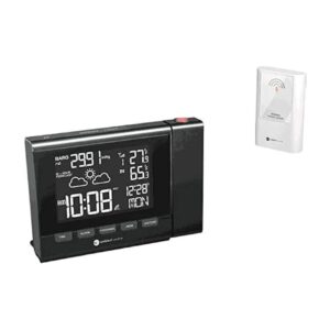 Atomic Clock with Forecast, Barometer, and Indoor/Outdoor Temperature Display