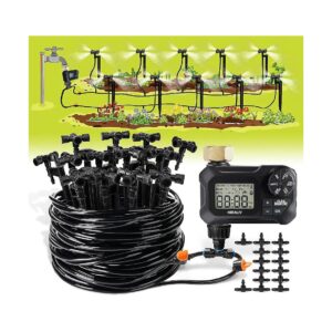 Automatic Plant Watering System for Patio Lawn with Adjustable Timer