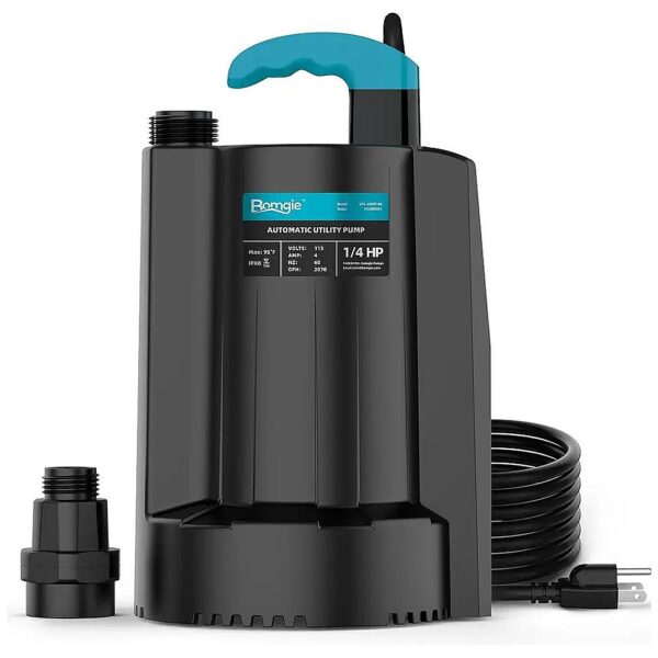 Automatic Pool Cover Drainage Pump for Home and Garden