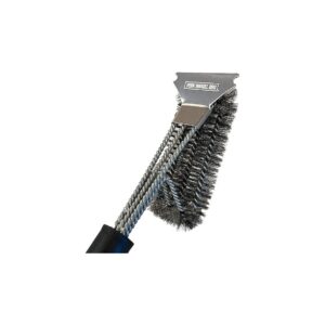 BBQ Grill Accessories for Outdoor Grill Enthusiasts with Stainless Steel Grill Brush