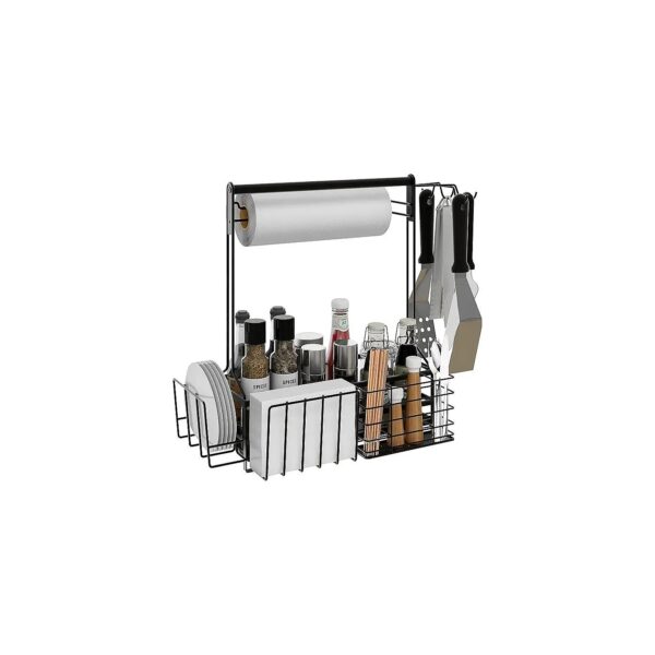 BBQ and Grill Accessories Caddy for Outdoor Cooking