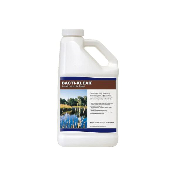 Bacti Klear Aquatic Microbial Blend Liquid 1 Gallon Enzyme Producers