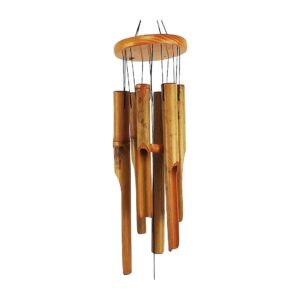 Bamboo Wind Chimes with Clear and Precise Sound for Indoor or Outdoor Use