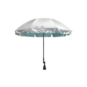 Beach Chair Sunshade Umbrella with Adjustable Clamp and Detachable Component for Easy Use