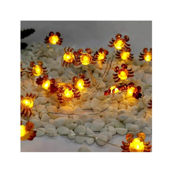 Beach Party Decorations Crab LED String Light 30 LEDs Battery Operated