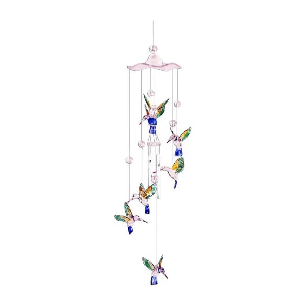 Beautiful Hummingbirds Wind Chime for Home and Garden Decor