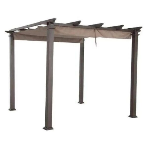 Beige Replacement Canopy Top Cover for Pergola Outdoor Furniture Standard 350 Fabric