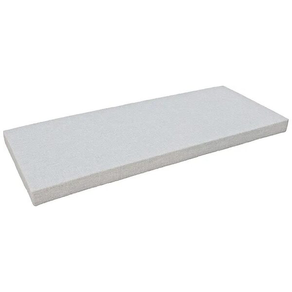 Beigewhite Foam Rectangular Furniture Cushion for Bench and Window Seating