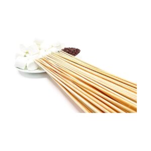 Biodegradable Bamboo Roasting Sticks for Smores and Kebabs 100 Pack 30 Inches Long